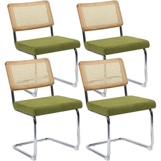 Cesca Cane Dining Chairs Set of 4