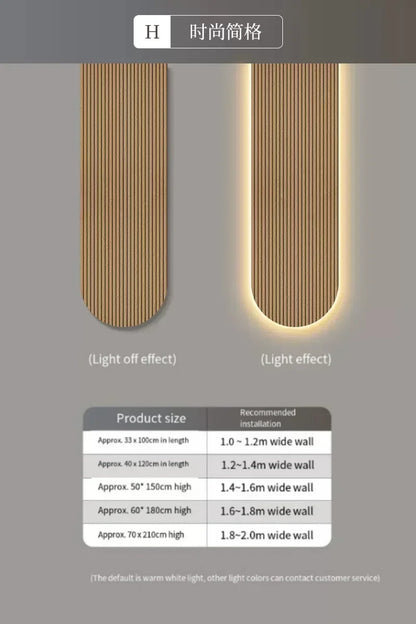 Modern LED Line Wall Light