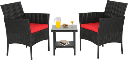 5-Piece Outdoor Wicker Sectional Set