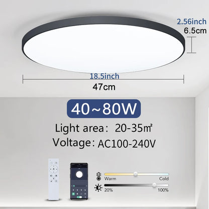 MARPOU Smart LED Ceiling Light with Remote