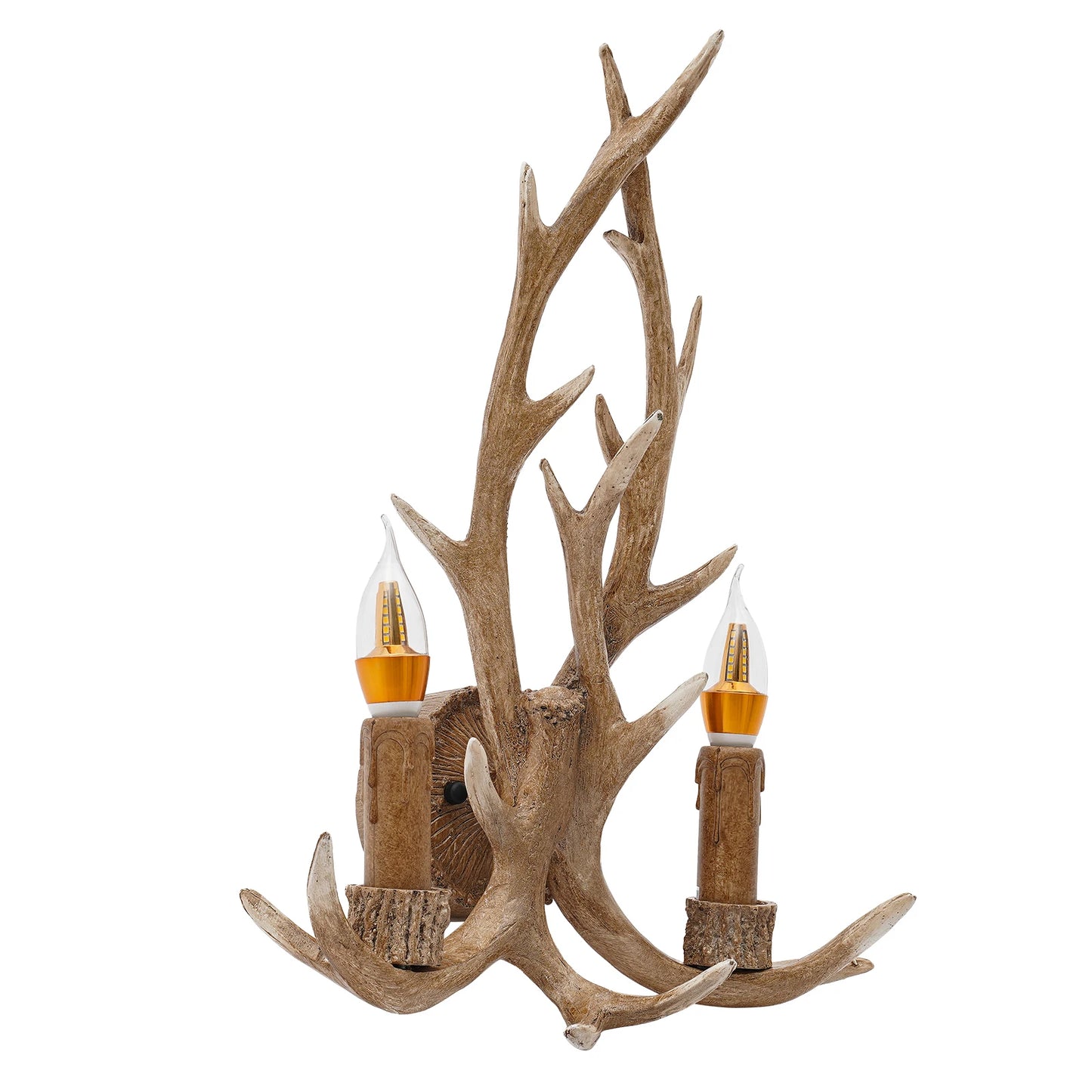 Retro Antler LED Wall Lamp