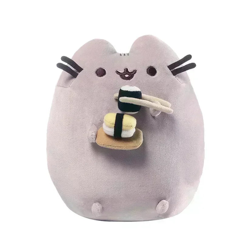 Pusheen Kawaii Plush Toy Donut Unicorn Room Decoration Anime Potato Chip Ice Cream Pizza Cake Cat Stuffed Animal Dolls Gift