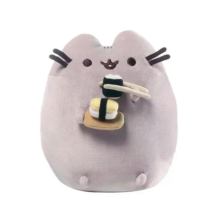 Pusheen Kawaii Plush Toy Donut Unicorn Room Decoration Anime Potato Chip Ice Cream Pizza Cake Cat Stuffed Animal Dolls Gift