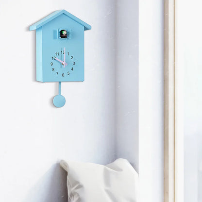 Bird Quartz Hanging Wall Clock