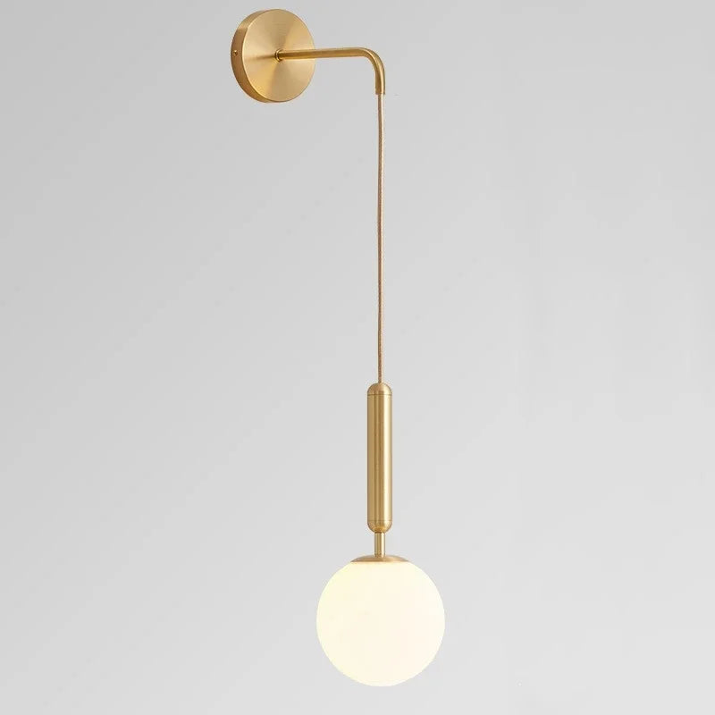 Modern Nordic Glass LED Wall Lamp