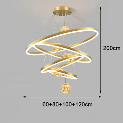 Luxury Crystal Living Room Chandelier