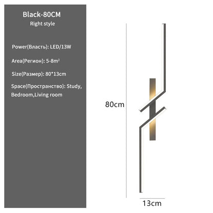 Modern LED Strip Wall Sconce Light