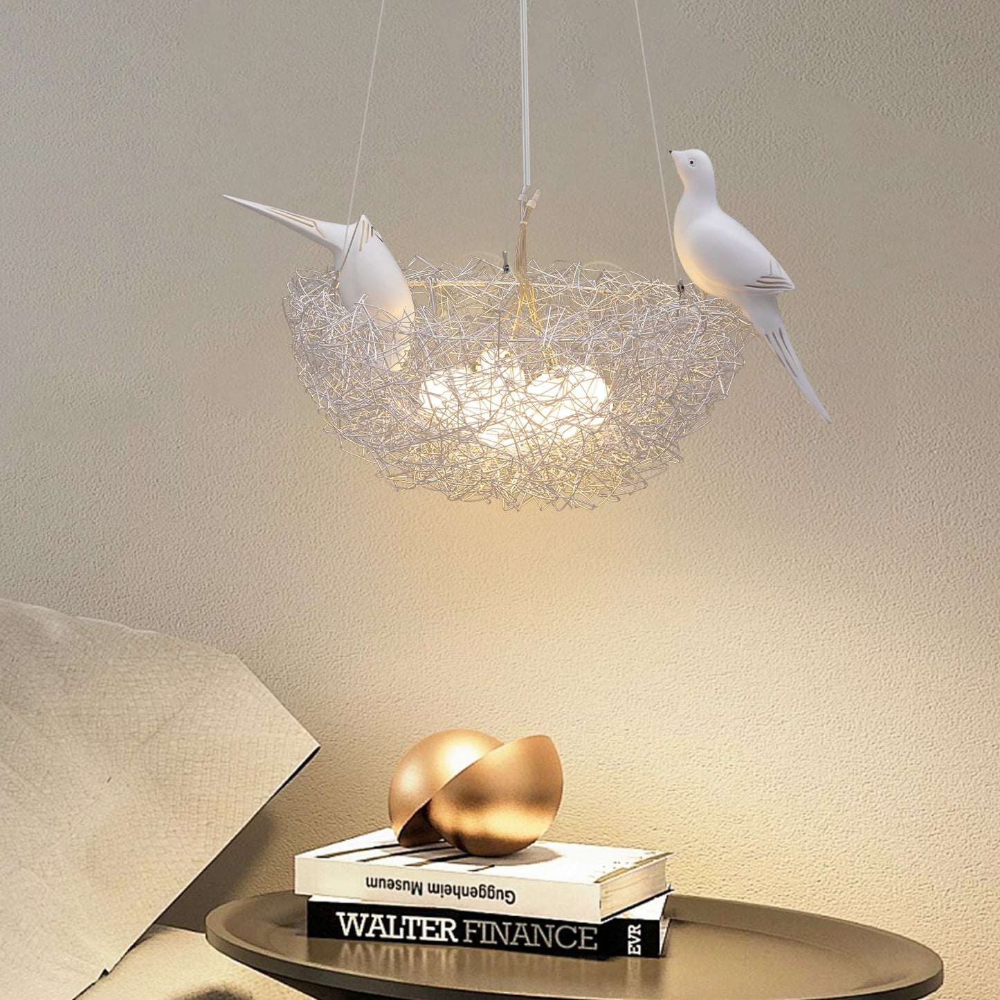Bird’s Nest LED Chandelier