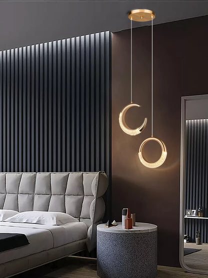 Light Luxury Bedroom Bedside Small Pendant