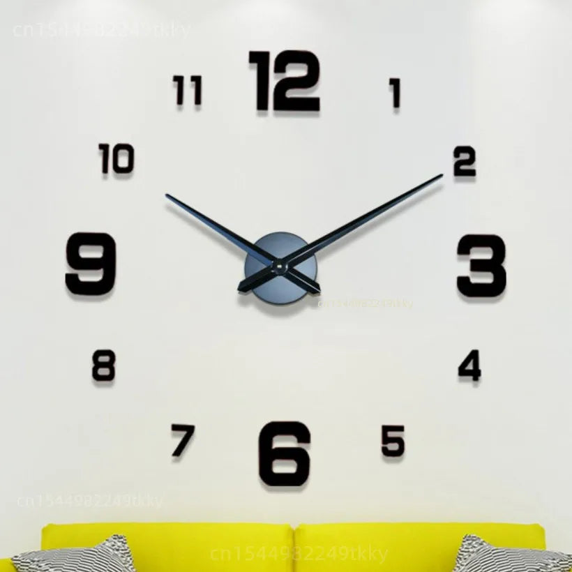 3D DIY Luminous Wall Clock