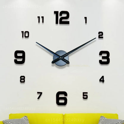 3D DIY Luminous Wall Clock