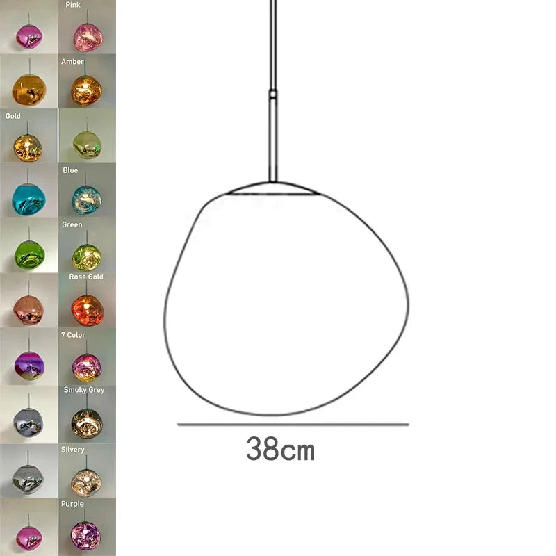 Modern Lava LED Pendant Lamp