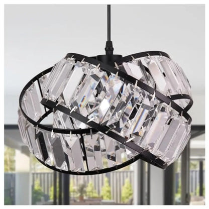 Modern Crystal Ring Chandelier