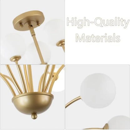 29.7" Modern Farmhouse Chandelier