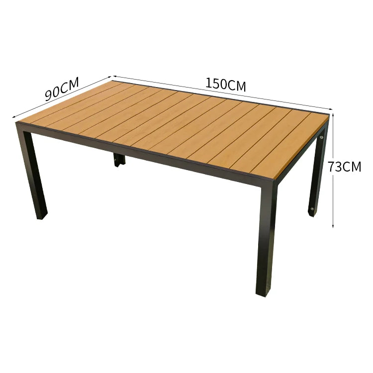 Outdoor Patio Dining Table & Chairs Set