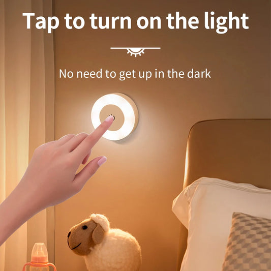Rechargeable LED Wall Lamp – Magnetic Dimmable Reading Light