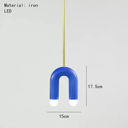 Macaron Arch LED Chandelier Pendant Light