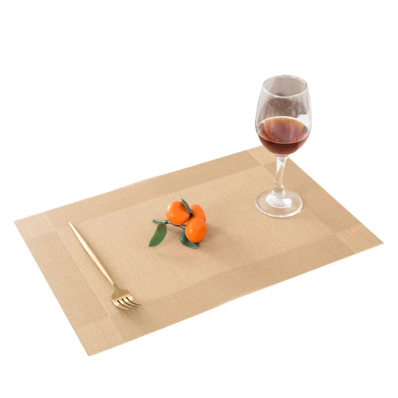 Washable Non-Slip Table Mat Set