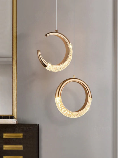 Light Luxury Bedroom Bedside Small Pendant