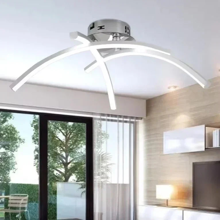 Modern Creative LED Ceiling Lamp Three-Branch