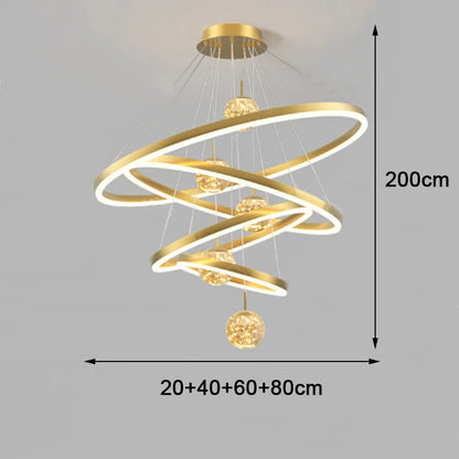 Luxury Crystal Living Room Chandelier