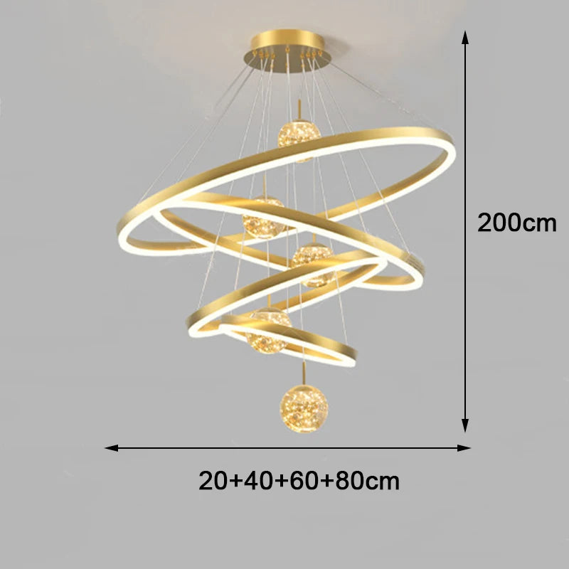 Luxury Crystal Living Room Chandelier