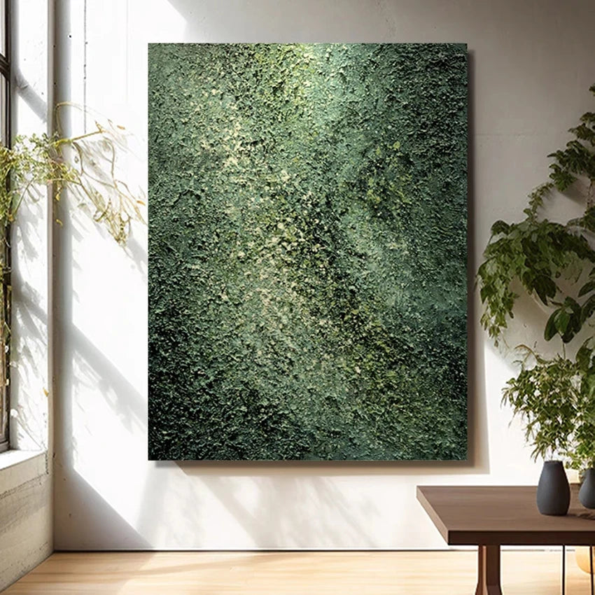 Hand-Painted Abstract Oil Canvas Art