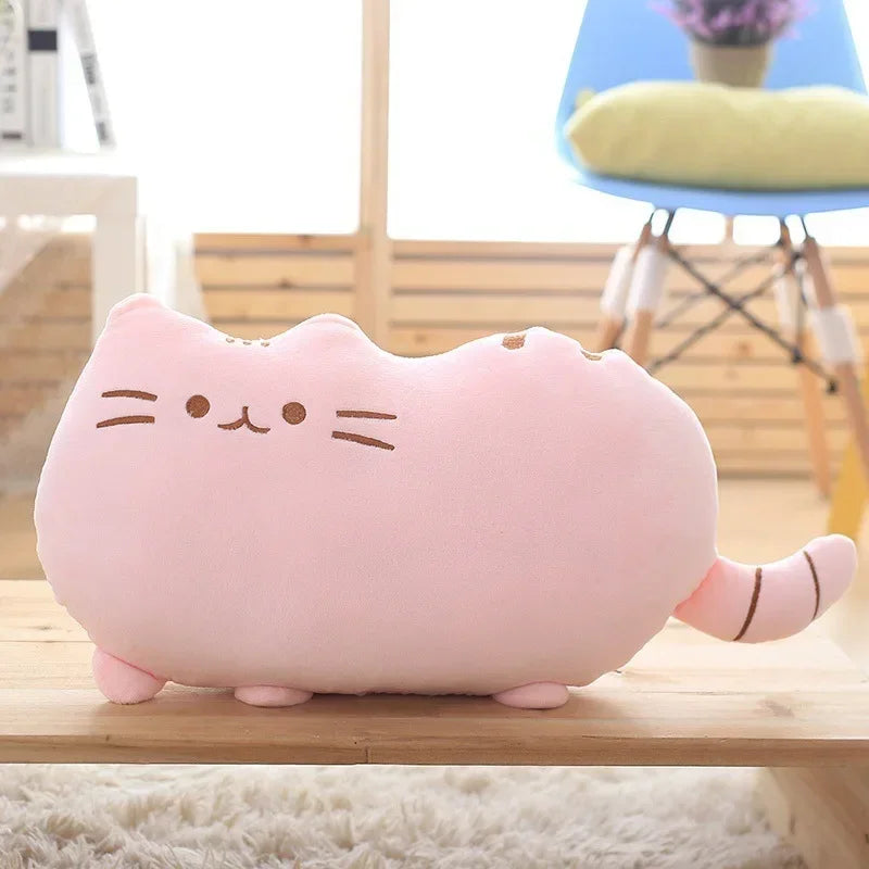 Pusheen Kawaii Plush Toy Donut Unicorn Room Decoration Anime Potato Chip Ice Cream Pizza Cake Cat Stuffed Animal Dolls Gift