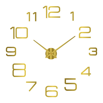 3D DIY Luminous Wall Clock
