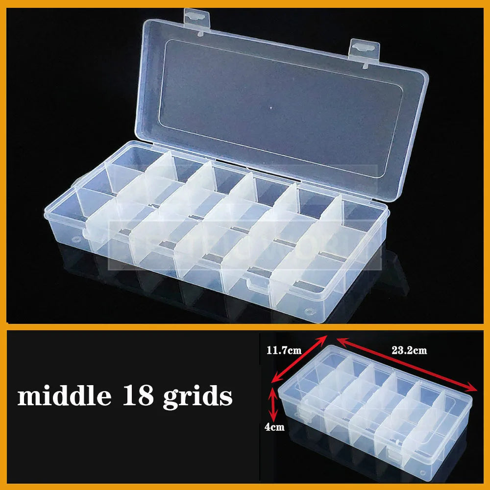 Clear Organizer Box for Jewelry & Tools