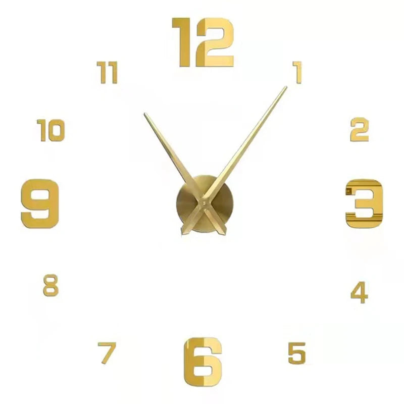 3D DIY Luminous Wall Clock