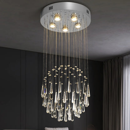 Luxury Crystal LED Pendant Light