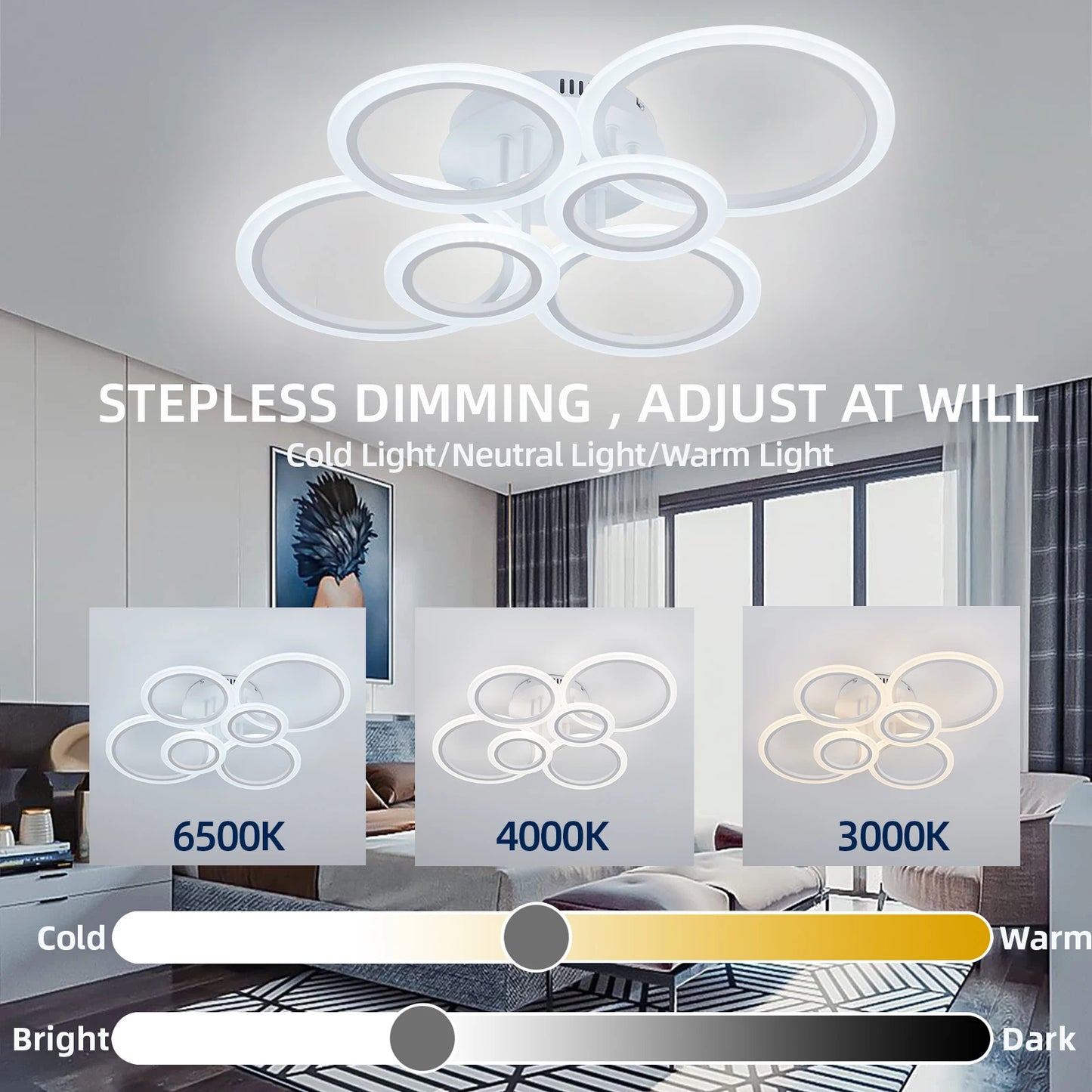 LED Ring Ceiling Pendant Light