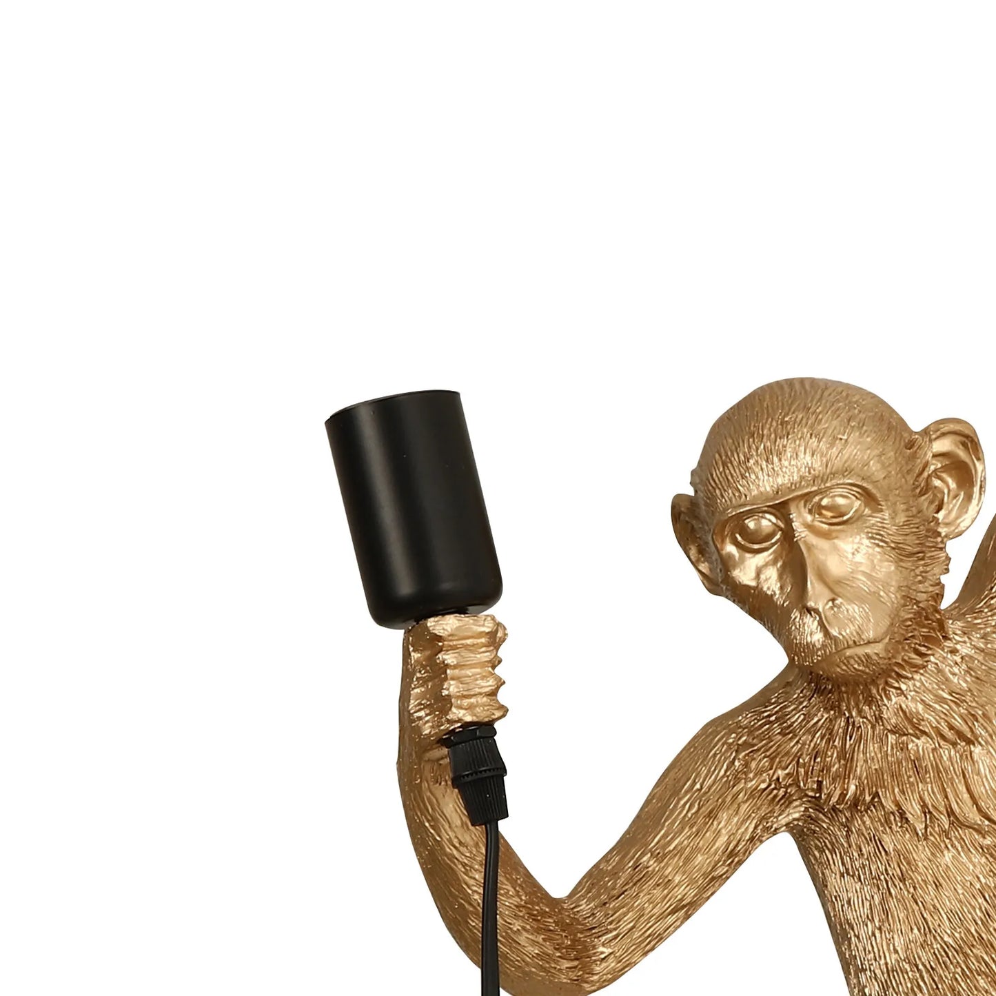Gold Monkey Wall Lamp