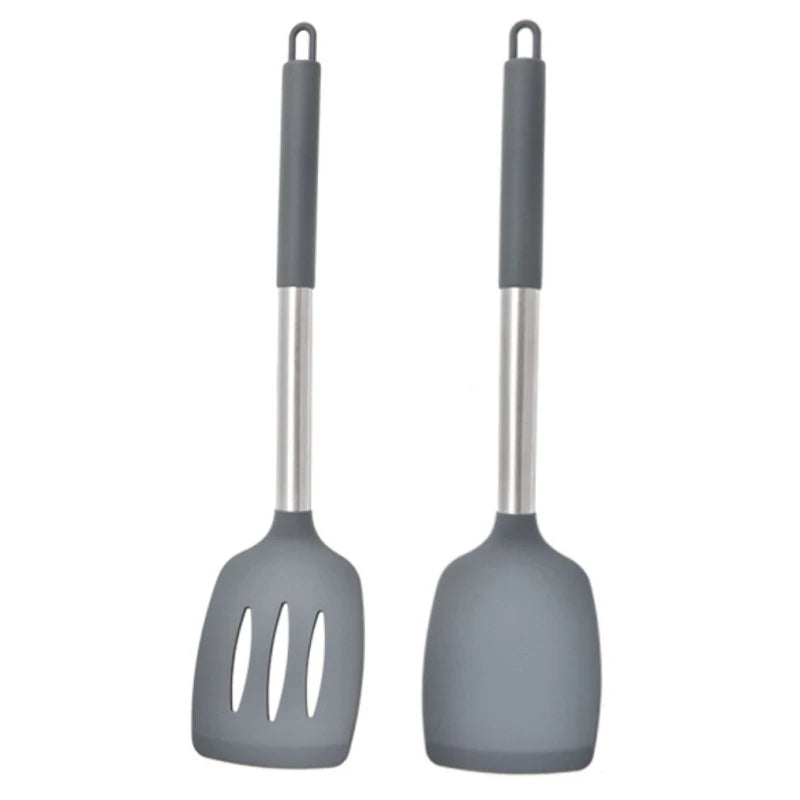 2PCS Nonstick Silicone Cooking Spatulas