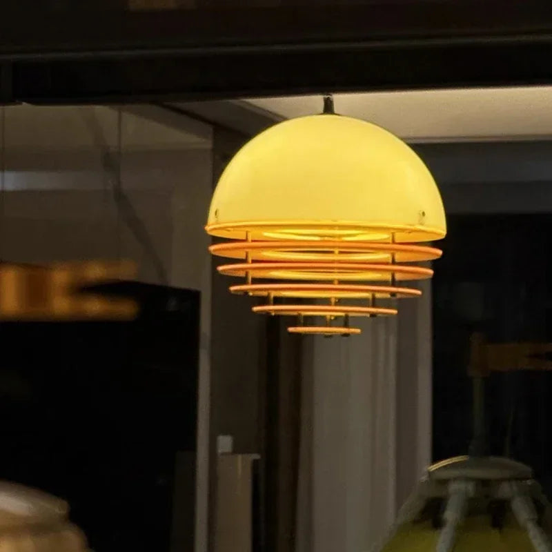 Nordic Sunset Orange Pendant Lamp