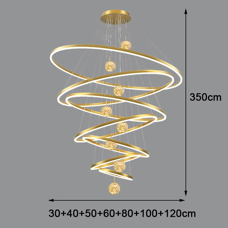 Luxury Crystal Living Room Chandelier