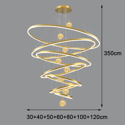 Luxury Crystal Living Room Chandelier
