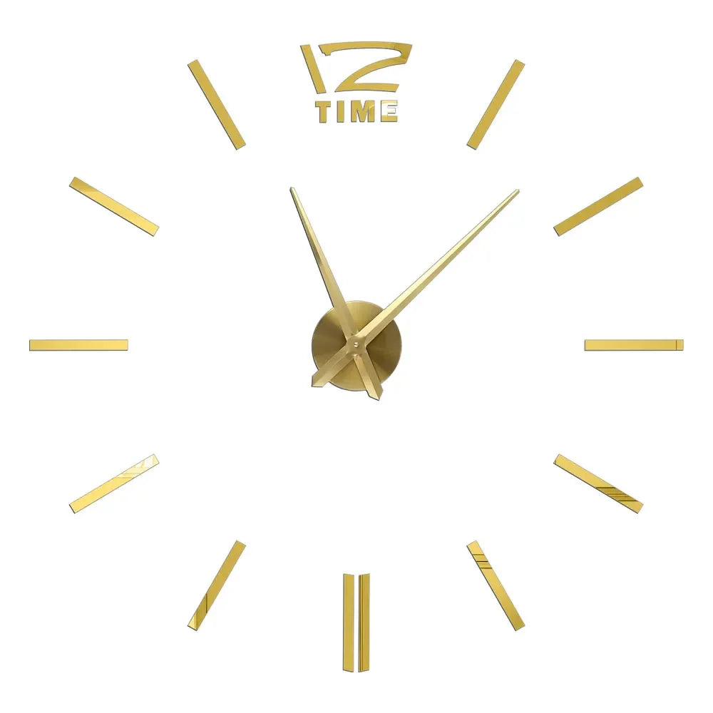 Modern 3D DIY Wall Clock