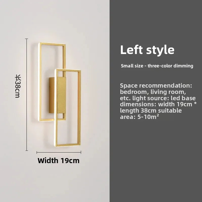 Nordic Long Strip LED Wall Lamp