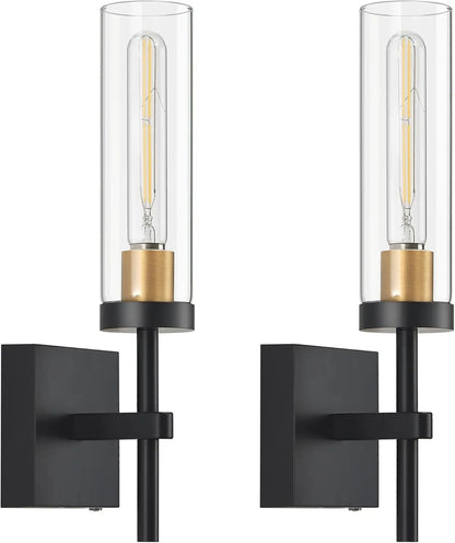 Set of 2, Battery Operated Dimmable Lights with Remote,