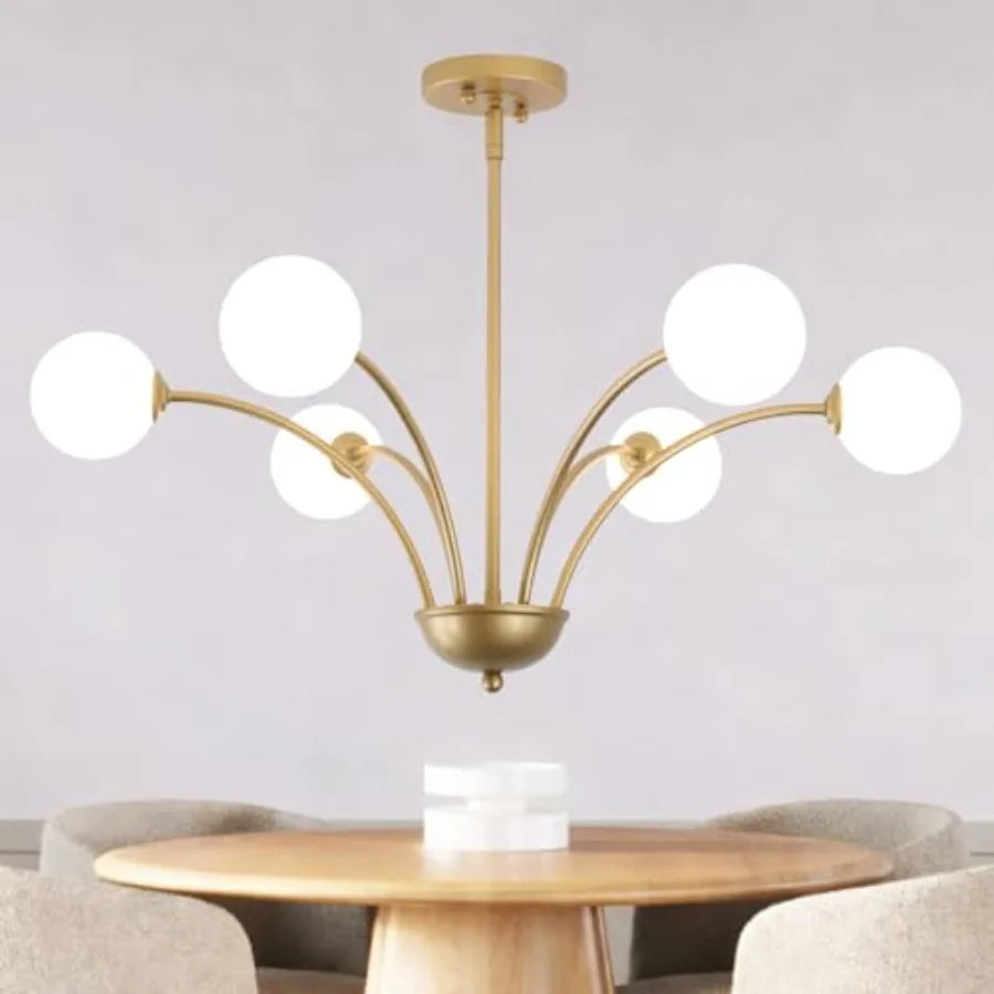 Modern Crystal Ring Chandelier