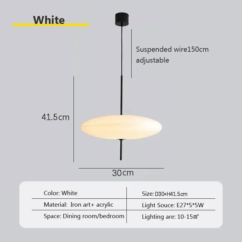 Flying Saucer LED Ceiling Pendant Lamp