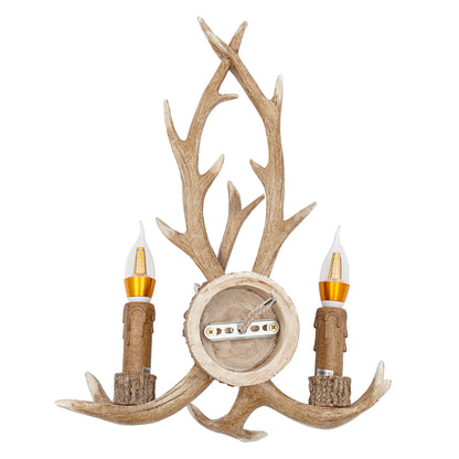 Retro Antler LED Wall Lamp
