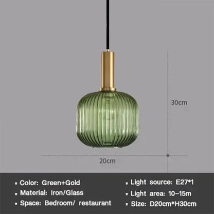 Modern Nordic Glass Pendant Light
