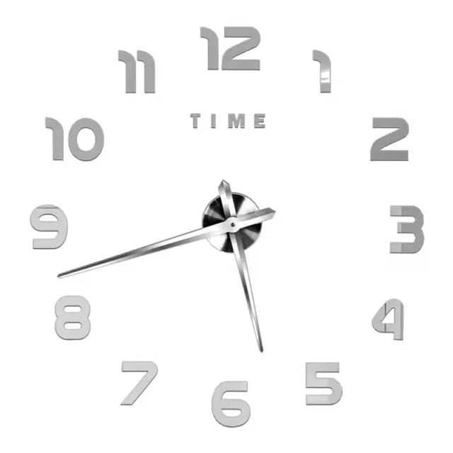 3D DIY Luminous Wall Clock