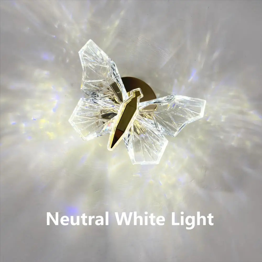 Butterfly Wall Lamp 360° Rotation Creative