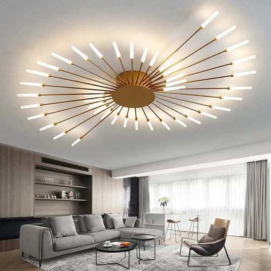 Modern Fireworks LED Ceiling Light