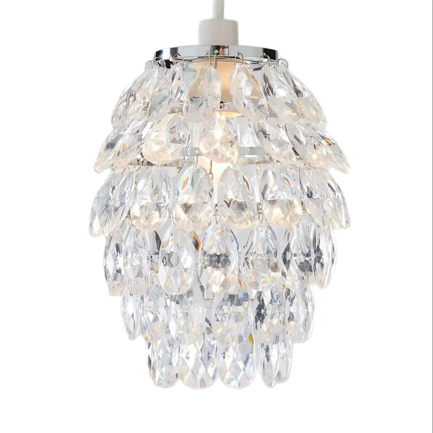 Pineapple Jewel Easy Fit Pendant Acrylic Lamp