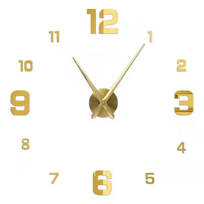 Modern 3D DIY Wall Clock